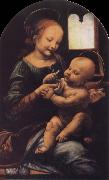 Madonna with a Flower Leonardo  Da Vinci